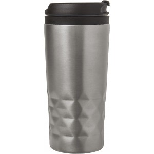 Stainless steel mug Lorraine, silver (Thermos)
