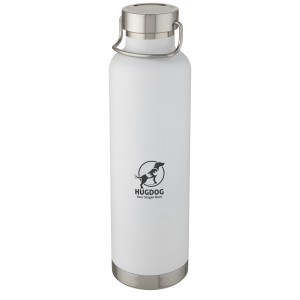Thor 1 L copper vacuum insulated sport bottle, White (Thermos)