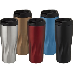 Waves 450 ml copper vacuum insulated tumbler, Red (Thermos)
