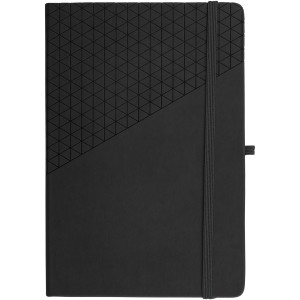 Theta A5 hard cover notebook, solid black (Notebooks)