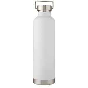 Thor 1 L copper vacuum insulated sport bottle, White (Thermos)