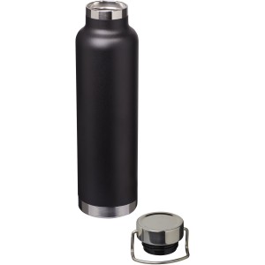 Thor 650 ml copper vacuum insulated sport bottle, solid black (Thermos)