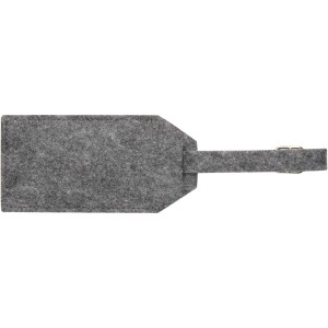 Tie luggage tag, Grey (Travel items)