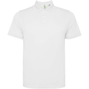 Tormo short sleeve men's polo, White (Polo short, mixed fiber, synthetic)
