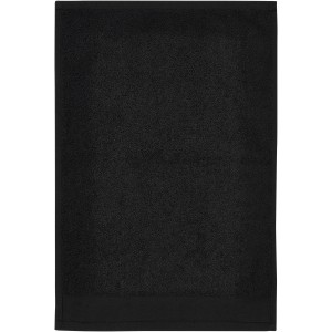 Chloe 550 g/m2 cotton bath towel 30x50 cm, Solid black (Towels)