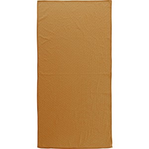 Nylon pouch with sports towel Dakota, orange (Towels)