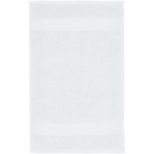Sophia 450 g/m2 cotton bath towel 30x50 cm, White (Towels)