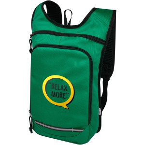 Trails GRS RPET outdoor backpack 6.5L, Green (Backpacks)