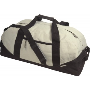 Polyester (600D) sports bag Amir, light grey (Travel bags)