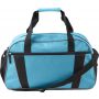 Polyester (600D) sports/travel bag, light blue