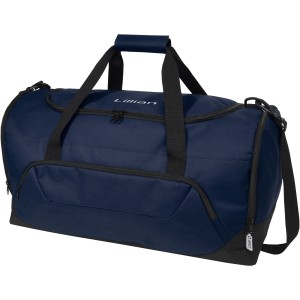 Retrend RPET duffel bag, Navy (Travel bags)