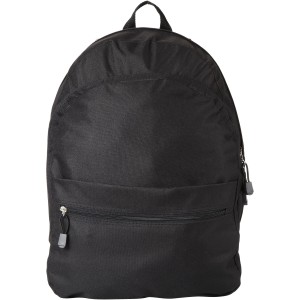 Trend backpack, solid black (Backpacks)