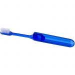 Trott travel-sized toothbrush, transparent royal blue (12608400)