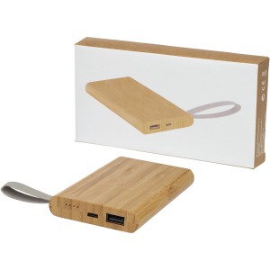 Tulda 5000 mAh bamboo power bank, Wood (Powerbanks)