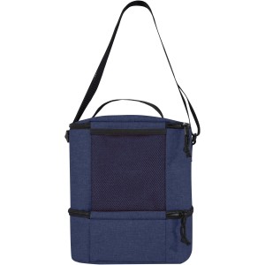 Tundra 9-can GRS RPET lunch cooler bag 9L, Heather navy (Cooler bags)