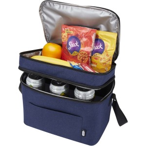 Tundra GRS RPET double compartments cooler bag 13L, Heather  (Cooler bags)