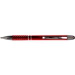 Twist-action aluminium ballpoint pen, red (7975-08)