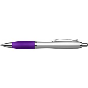 Recycled ABS ballpen Mariam, purple