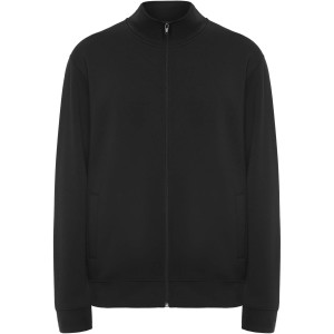 Ulan unisex full zip sweater, Black
