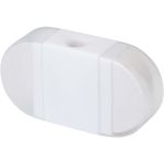 Velvi pencil sharpener with eraser, White (10798701)