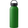 Recycled aluminium bottle Zayn, light green