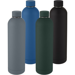 Spring 1 L copper vacuum insulated bottle, Dark grey (Water bottles)
