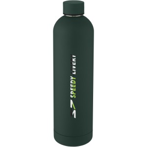Spring 1 L copper vacuum insulated bottle, Green flash (Water bottles)