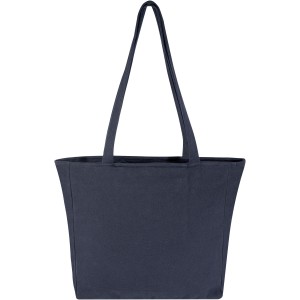 Weekender 500 g/m2 recycled tote bag, Navy (Shopping bags)