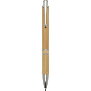 Wicker bamboo ballpoint pen (black ink), Natural (Wooden, bamboo, carton pen)