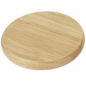 Scoll wooden coaster with bottle opener, Natural (Wood kitchen equipments)