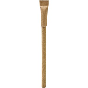 Asilah recycled paper ballpoint pen, natural (Wooden, bamboo, carton pen)