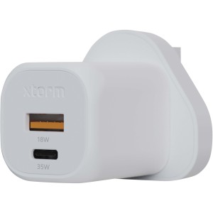 Xtorm XEC035 GaN2 Ultra 35W wall charger - UK plug, White (Eletronics cables, adapters)