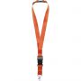 Yogi lanyard with detachable buckle, Orange