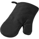 Zander cotton oven mitt, solid black (11260600)