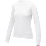 Zenon women's crewneck sweater, White (3823201)