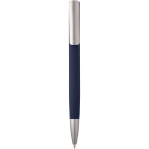 Ziggur aluminium ballpoint pen (blue ink), Navy (Metallic pen)